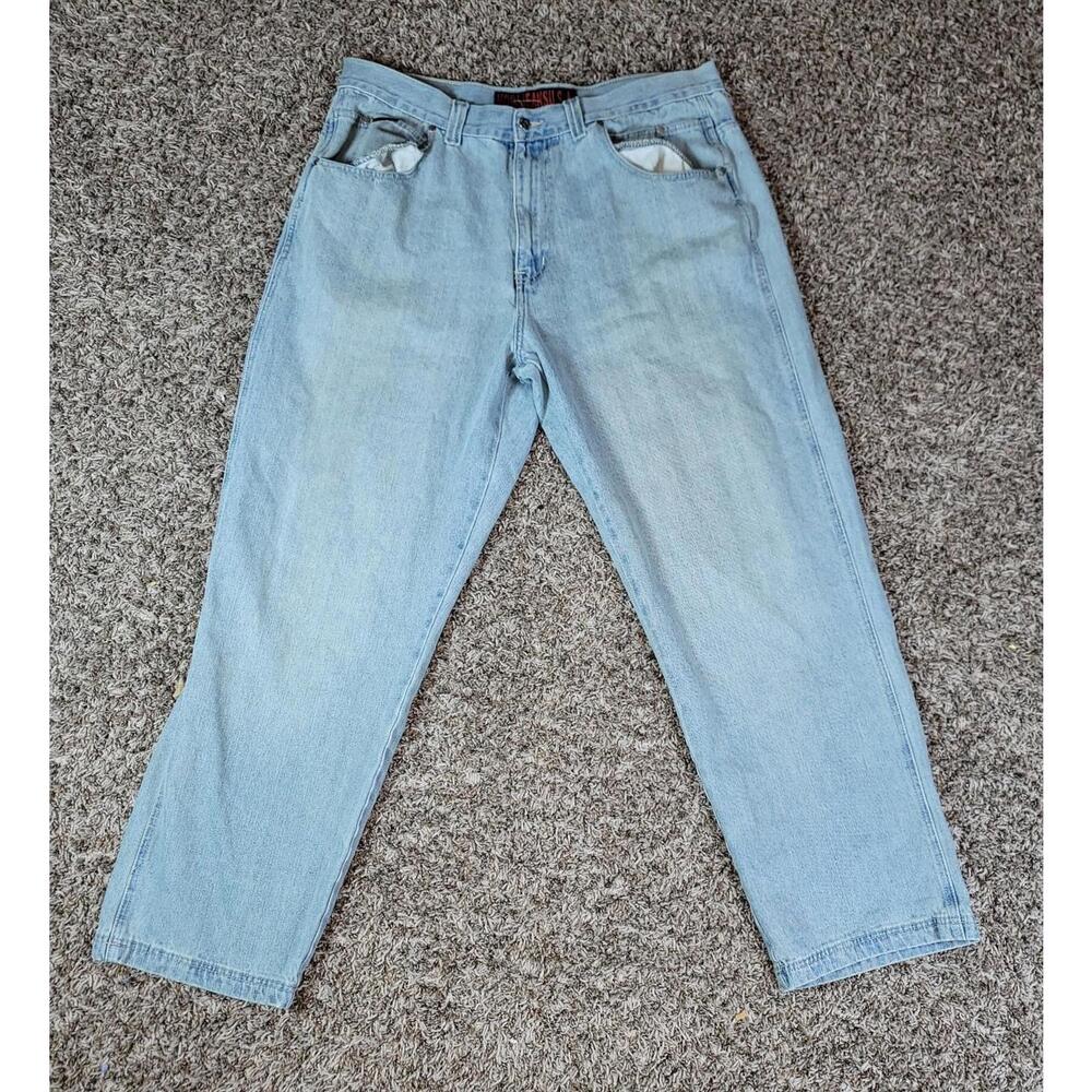 MODA Jeans Denim Cotton Men SZ 42x34 Straight 90s VTG Y2K